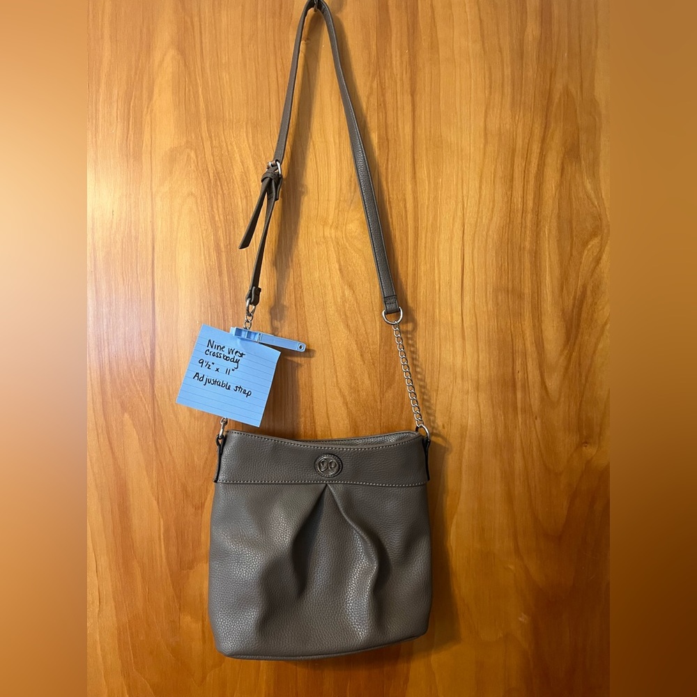 Nine West crossbody, measurements in picture